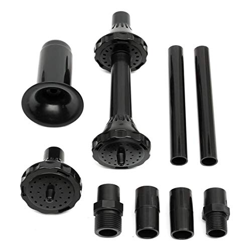 ClAZTyict 9 Teiliges Kleines Brunnen Düsen Kit Wasser Brunnen Düsen Köpfe für Den Tauch Brunnen Tauch Pumpen Pool von ClAZTyict