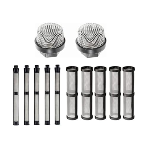 ClAZTyict Airless-Spritzfiltersieb-Set 246385 246384 287032 Saugpumpe Schwarz für 390 395 490 495 595 3400 Sprühgeräte ClAZTyict Airless-Spritzfiltersieb-Set 246385 246384 287032 Saugpumpe Schwarz für 390 395 490 495 595 3400 Sprühgeräte von ClAZTyict