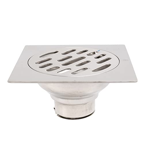 ClAZTyict Dicker Rostfreier Stahl Geruchshemmender Quadratischer Boden Abfluss Abfluss Abdeckung Hotel Badezimmer Dusche Abfluss 100X100Mm ClAZTyict Dicker Rostfreier Stahl Geruchshemmender Quadratischer Boden Abfluss Abfluss Abdeckung Hotel Badezimmer Dusche Abfluss 100X100Mm von ClAZTyict