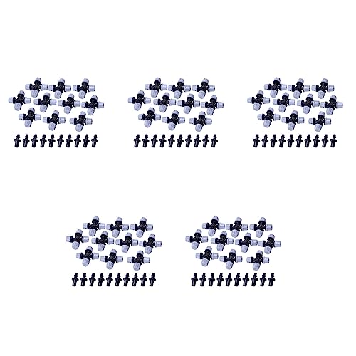 ClAZTyict Gewächshaus Luftbefeuchter Anlage Beschlagen Kreuz Zerstäubung Düsen Sprinkler Tee (50 Stücke) von ClAZTyict