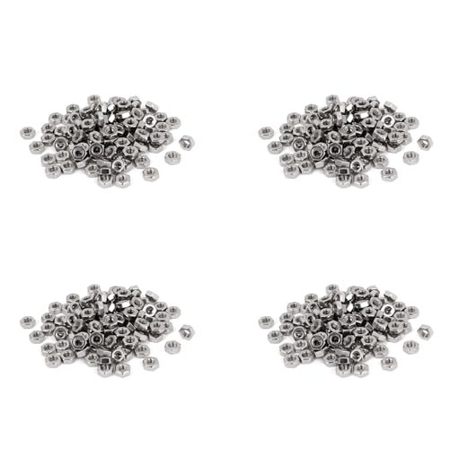 ClAZTyict Metrisch M3 Sechskantmuttern 304 Edelstahl Befestigungselement DIN934 400 Stueck fuer Bolzen von ClAZTyict