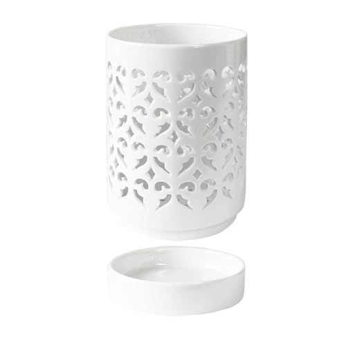 ClAZTyict Orchideentöpfe mit Löchern, 4-Keramik-Orchideentopf zum Umtopfen, Blumentopf für Drinnen und Draußen, Atmungsaktiv, Langlebig, Einfache Installation, Einfach zu Verwenden, ClAZTyict Orchideentöpfe mit Löchern, 4-Keramik-Orchideentopf zum Umtopfen, Blumentopf für Drinnen und Draußen, Atmungsaktiv, Langlebig, Einfache Installation, Einfach zu Verwenden, von ClAZTyict