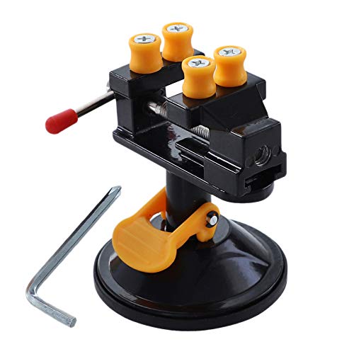 ClAZTyict Tragbare Mini Tisch Schraub Stock Klemme für Kleine Arbeiten Hobby Schmuck Diy Craft Reparatur Werkzeug Arbeitstisch Bank Schraubstock Werkzeug Vice von ClAZTyict
