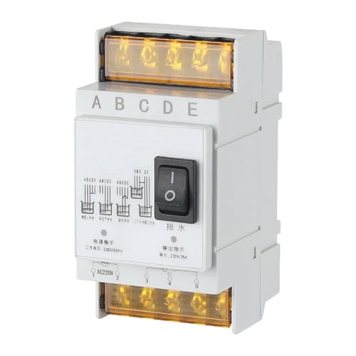 ClAZTyict Vollautomatischer Wasserstandsreglerschalter 25 A 220 V Wassertank Flüssigkeitsstandserkennungssensor Wasserpumpenregler A ClAZTyict Vollautomatischer Wasserstandsreglerschalter 25 A 220 V Wassertank Flüssigkeitsstandserkennungssensor Wasserpumpenregler A von ClAZTyict