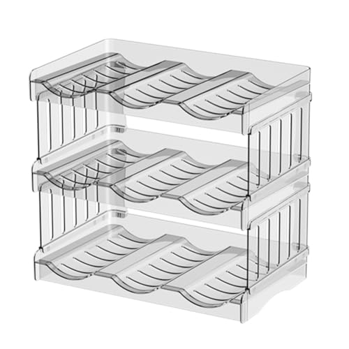 ClAZTyict Wasserflaschen-Organizer, Becher-Zubehör für 40-Oz-Becher mit für Schrank mit 3 Etagen von ClAZTyict