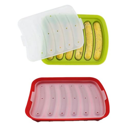 ClAZTyict Wurstform, Silikon, DIY-Schinken-Hotdog-Form, Küchenhaushalt, Backwerkzeugform von ClAZTyict
