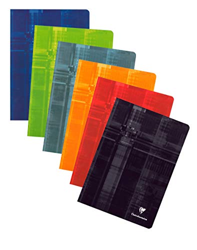 Clairefontaine 63126C Heft (DIN A4, 40 Blatt, 90g, liniert) 1 Stück farbig sortiert Clairefontaine 63126C Heft (DIN A4, 40 Blatt, 90g, liniert) 1 Stück farbig sortiert von Clairefontaine