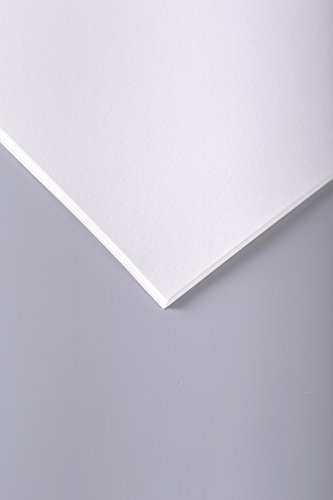 Clairefontaine 93736C Zeichenpapier Papier à grain (180 g, gekörnt, ideal für Trockentechniken, 250 Blatt, DIN A4, 21 x 29,7 cm) weiß von Clairefontaine
