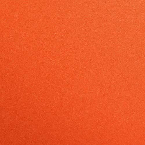 Clairefontaine 97255C Packung (mit 25 Bögen Zeichenpapier Maya, 50 x 70 cm,270g, glatt, ideal für Trockentechnik und Einrahmen) rot-orange von Clairefontaine
