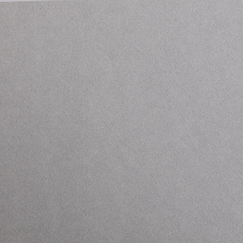 Clairefontaine 97362C Packung (mit 25 Bögen Zeichenpapier Maya, DIN A4, 21 x 29,7 cm, 120g, glatt, ideal für Trockentechnik und Einrahmen) grau von Clairefontaine