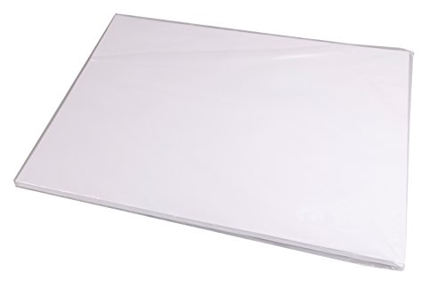 Clairefontaine 975055C Papier Fleur de Coton Packung (mit 10 Bögen, 56 x 76 cm, säurefrei, 250 g, geeignet für Kunstdruck und Kunstkollektionen, 100% Hadern, ideal für Nasstechniken) naturweiß von Clairefontaine