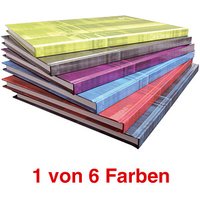 Clairefontaine Notizbuch DIN A4 kariert, farbsortiert Hardcover 192 Seiten von Clairefontaine