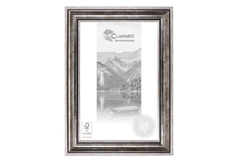 Clamaro Bilderrahmen, Antik Massivholz 'RIGA' Shabby Chic Vintage Barock SILBER ANTIK Clamaro Bilderrahmen, Antik Massivholz 'RIGA' Shabby Chic Vintage Barock SILBER ANTIK von Clamaro