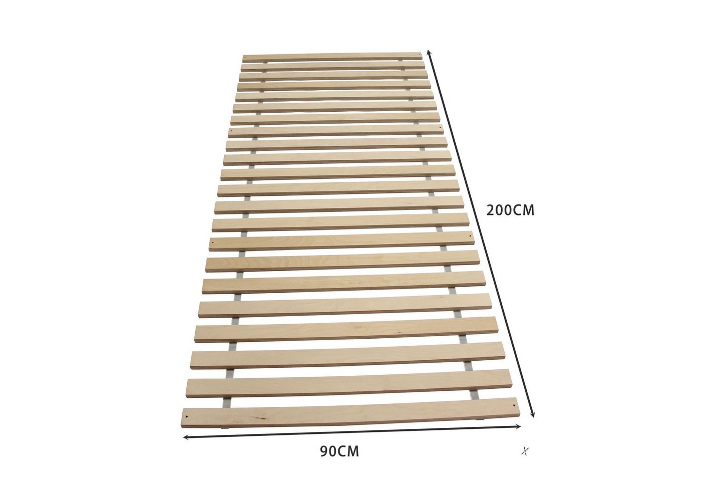 Rollrost, Clamaro, Rollrost Rolllattenrost Bettrost aus Stabile Multiplex Birke mit 450Kg plus Belastung Clamaro von Clamaro