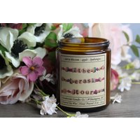 Die Eras Tour Kerze | 100 % Sojawachs Kirschblüte, Apfel, Hortensie Handgegossen Taylor Inspiriert Geschenk Folklore von ClandescentCandles