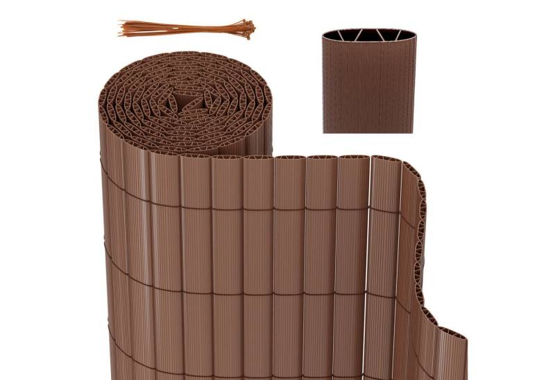 Clanmacy Balkonsichtschutz PVC Sichtschutzmatte Sichtschutz Balkon ohne Bohren Zaun Sichtschutz Sichtschutz, Wind-, Sonnenschutz Clanmacy Balkonsichtschutz PVC Sichtschutzmatte Sichtschutz Balkon ohne Bohren Zaun Sichtschutz Sichtschutz, Wind-, Sonnenschutz von Clanmacy