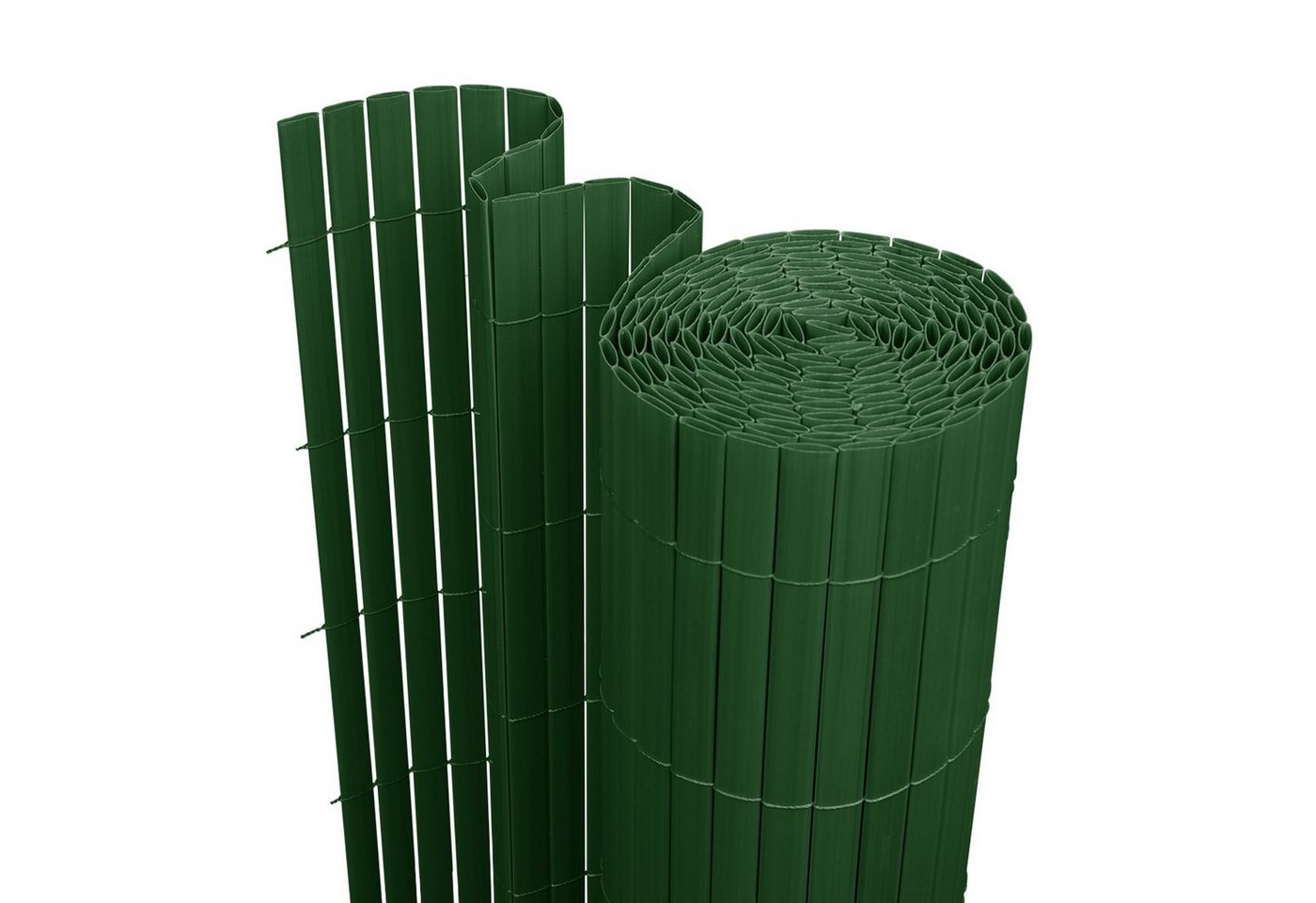 Clanmacy Balkonsichtschutz PVC Sichtschutzmatte Sichtschutzzaun für Balkon Terrasse Garten Grün Clanmacy Balkonsichtschutz PVC Sichtschutzmatte Sichtschutzzaun für Balkon Terrasse Garten Grün von Clanmacy