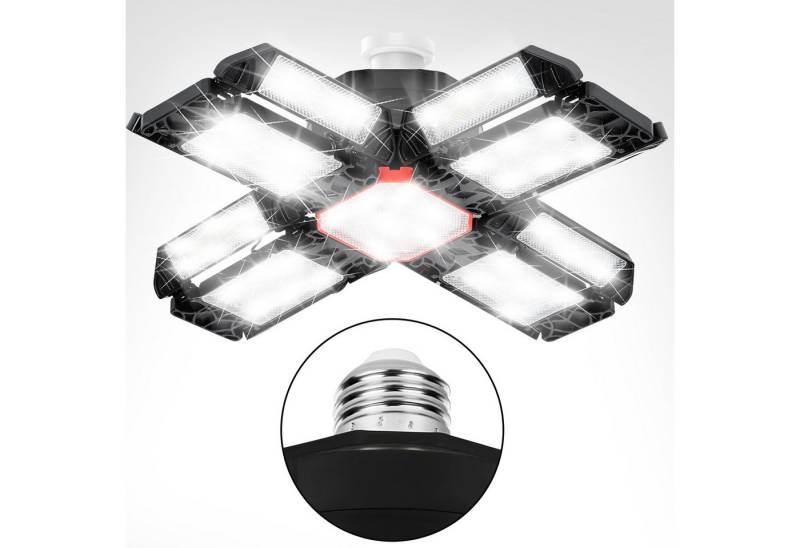 Clanmacy Deckenleuchte LED Hallenbeleuchtung Industrielampe bay Hallenstrahler UFO 200W von Clanmacy