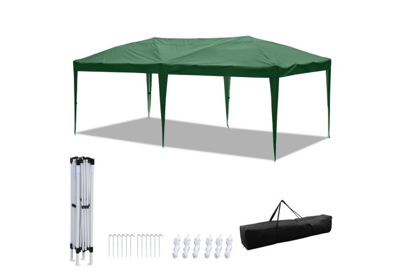 Clanmacy Faltpavillon Faltpavillon Pavillons Partyzelte Wasserdich für Garten UV-Schutz von Clanmacy