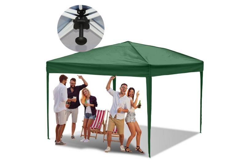 Clanmacy Faltpavillon Faltpavillon Pavillons Partyzelte Wasserdich für Garten UV-Schutz von Clanmacy