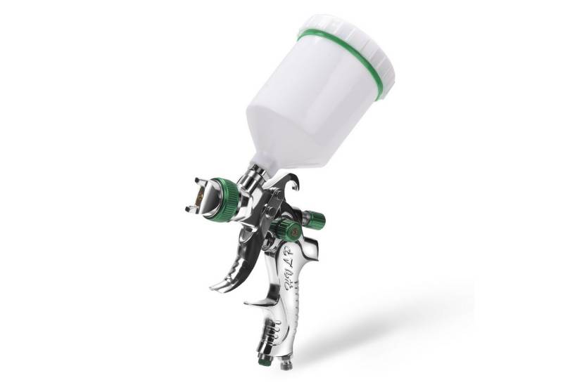 Clanmacy Farbsprühgerät Farbsprühsystem HVLP mit 3 Edelstahldüse und 600ml Plastikbecher Clanmacy Farbsprühgerät Farbsprühsystem HVLP mit 3 Edelstahldüse und 600ml Plastikbecher von Clanmacy