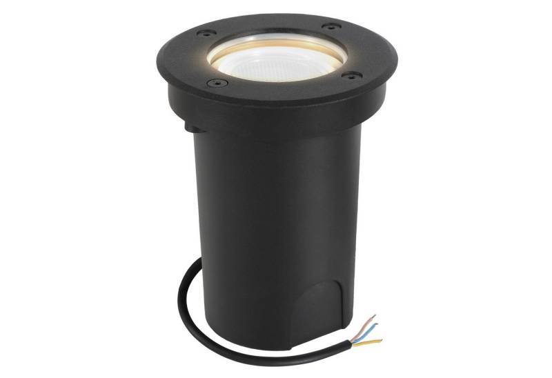 Clanmacy Gartenstrahler 3W LED Bodenleuchte Schwenkbar Außen Bodenlampe IP67 Schwarz Gehäuse von Clanmacy