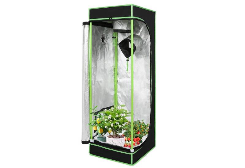 Clanmacy Gewächshaus Growbox Pflanzenzelt Indoor & Outdoor 99,9 % lichtundurchlässig von Clanmacy