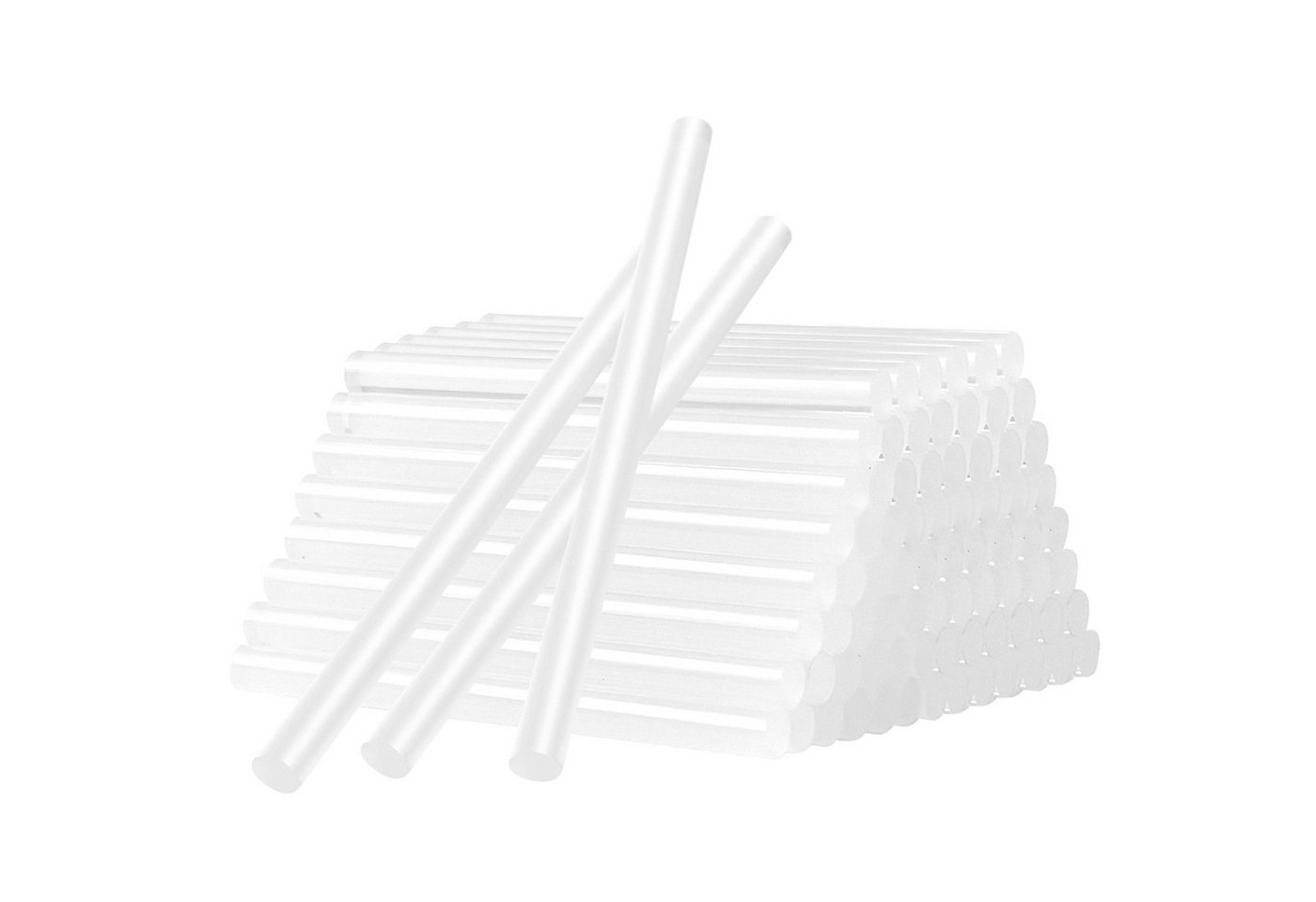 Clanmacy Heißklebestift Heißkleber Klebesticks Set Heißklebesticks Klebestifte Handwerk DIY, (11mm x 190mm Transparent Heißklebesticks, 50 St), 1KG von Clanmacy
