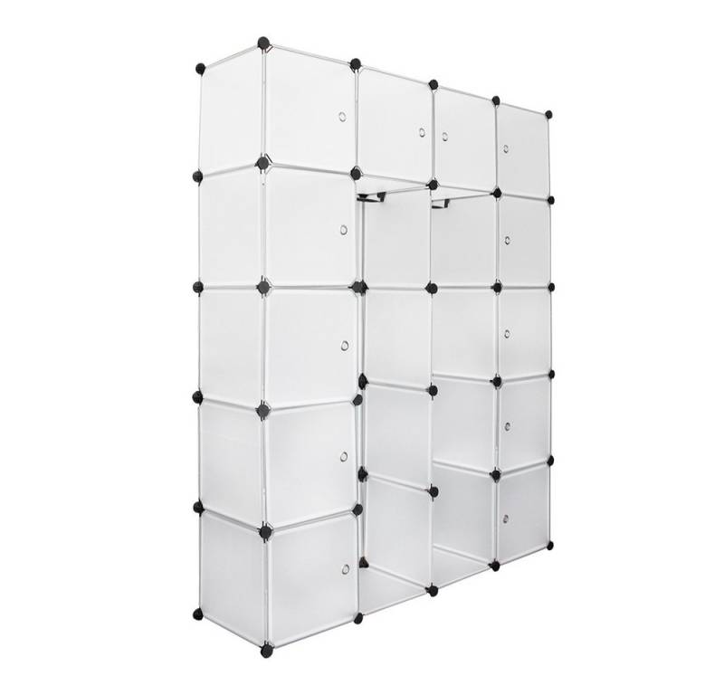 Clanmacy Kleiderschrank Kleiderschrank DIY Steckregal Set Regalsystem Kombischrank Wasser Clanmacy Kleiderschrank Kleiderschrank DIY Steckregal Set Regalsystem Kombischrank Wasser von Clanmacy