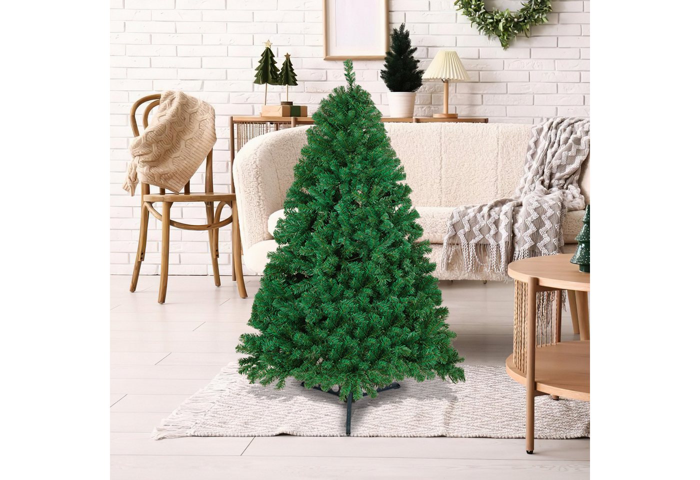 Clanmacy Künstlicher Weihnachtsbaum 120-210cm,Tannenbaum,Weihnachtsbaum mit Faltbarem ständer,Tannenbaum, Tannenbaum, Gute Kompression, nicht leicht verformt Clanmacy Künstlicher Weihnachtsbaum 120-210cm,Tannenbaum,Weihnachtsbaum mit Faltbarem ständer,Tannenbaum, Tannenbaum, Gute Kompression, nicht leicht verformt von Clanmacy