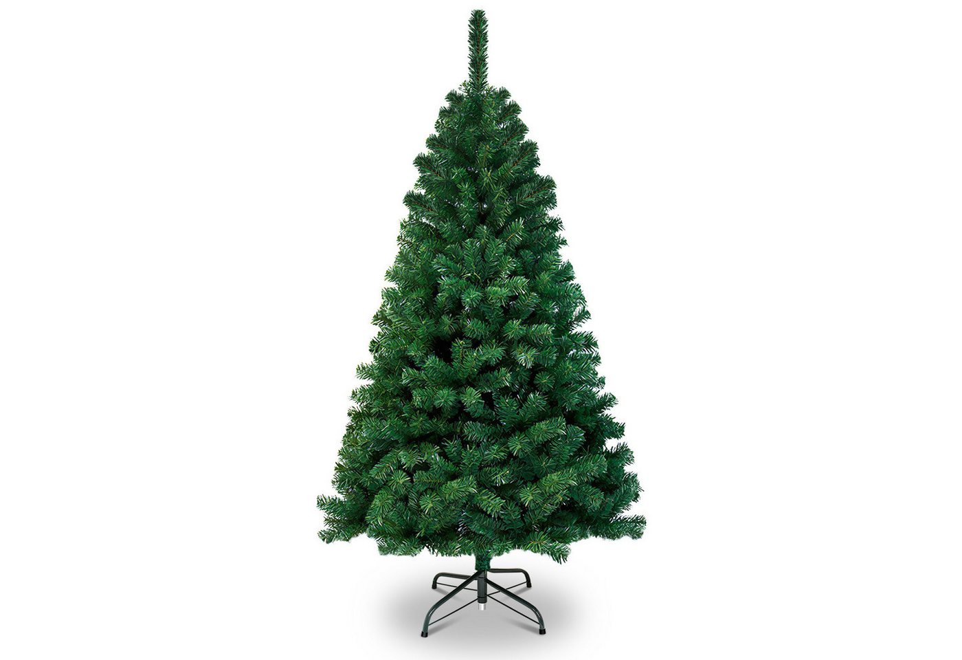 Clanmacy Künstlicher Weihnachtsbaum Weihnachtsbaum Künstlich Tannenbaum Christbaum,210cm mit 900 Spitzen, Tannenbaum, Gute Kompression, nicht leicht verformt von Clanmacy