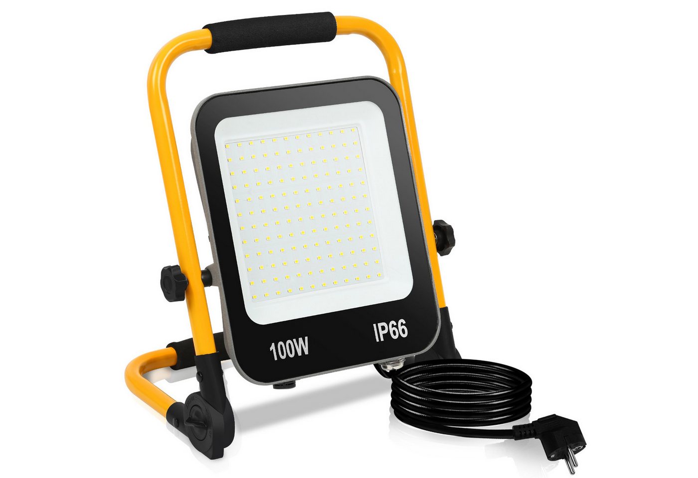 Clanmacy LED Baustrahler LED Baustrahler LED Fluter mit Stativ Scheinwerfer Außen Strahler 100W Clanmacy LED Baustrahler LED Baustrahler LED Fluter mit Stativ Scheinwerfer Außen Strahler 100W von Clanmacy