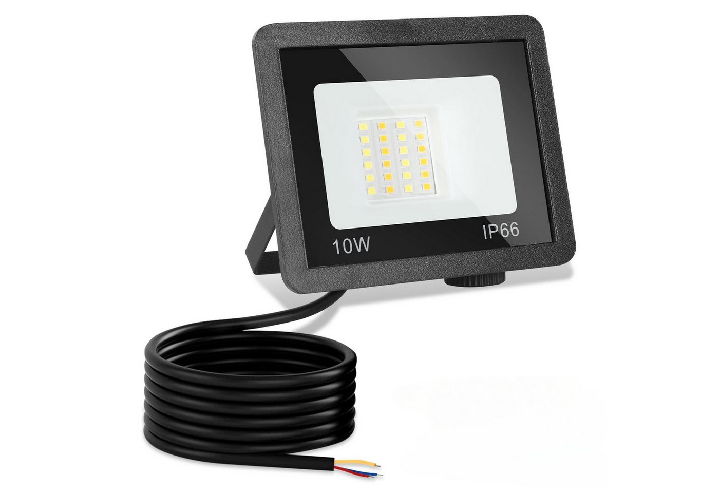 Clanmacy LED Flutlichtstrahler LED Fluter LED Strahler LED Flutlichtstrahler 1X 10W 3 Farbe, Außenstrahler Clanmacy LED Flutlichtstrahler LED Fluter LED Strahler LED Flutlichtstrahler 1X 10W 3 Farbe, Außenstrahler von Clanmacy