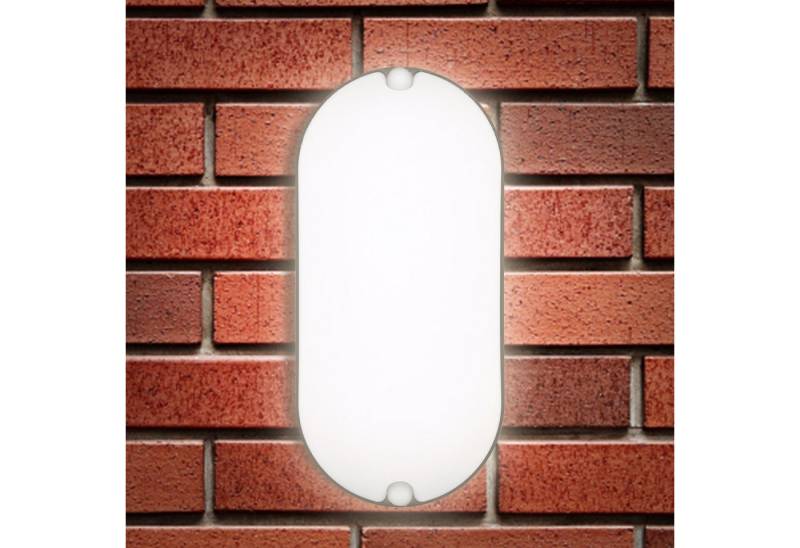 Clanmacy LED Wandleuchte 2-10X LED Feuchtraumleuchte Wasserdicht Deckenleuchten IP54 4000K von Clanmacy