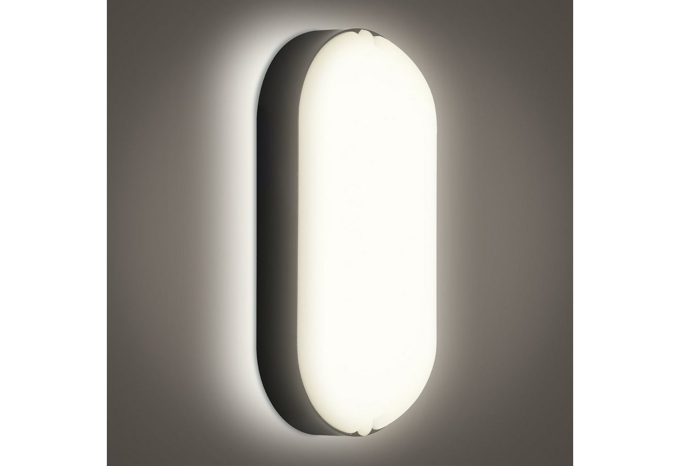 Clanmacy LED Wandleuchte 2-10X LED Feuchtraumleuchte Wasserdicht Deckenleuchten IP54 4000K Clanmacy LED Wandleuchte 2-10X LED Feuchtraumleuchte Wasserdicht Deckenleuchten IP54 4000K von Clanmacy