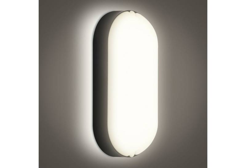 Clanmacy LED Wandleuchte 2-10X LED Feuchtraumleuchte Wasserdicht Deckenleuchten IP54 4000K von Clanmacy