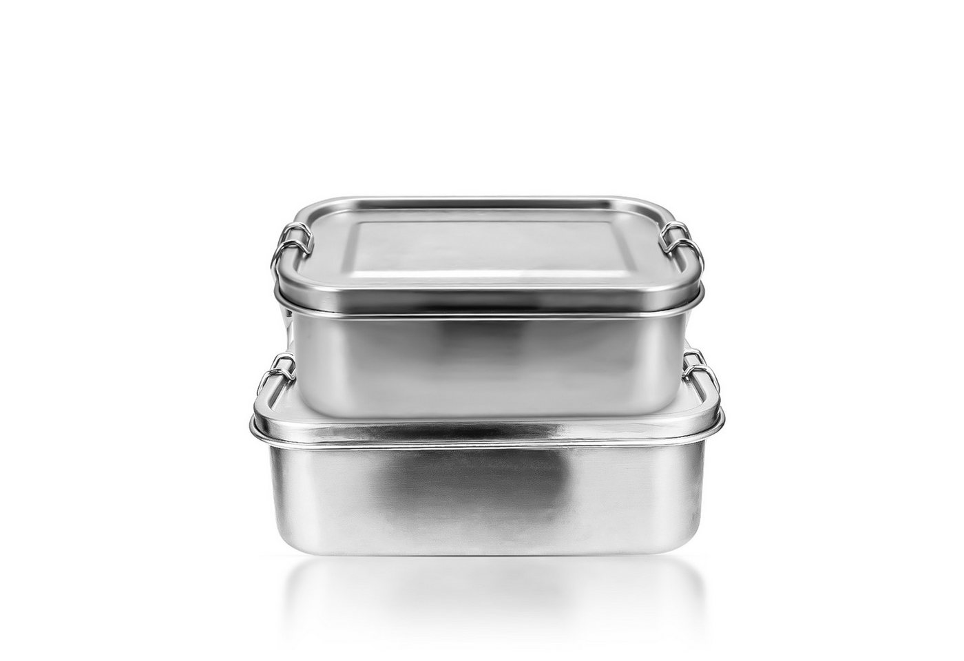Clanmacy Lunchbox 800-1400ml Brotdose edelstahl dose BPA frei Lunchbox Thermo Büro Edelstahl Dicht von Clanmacy