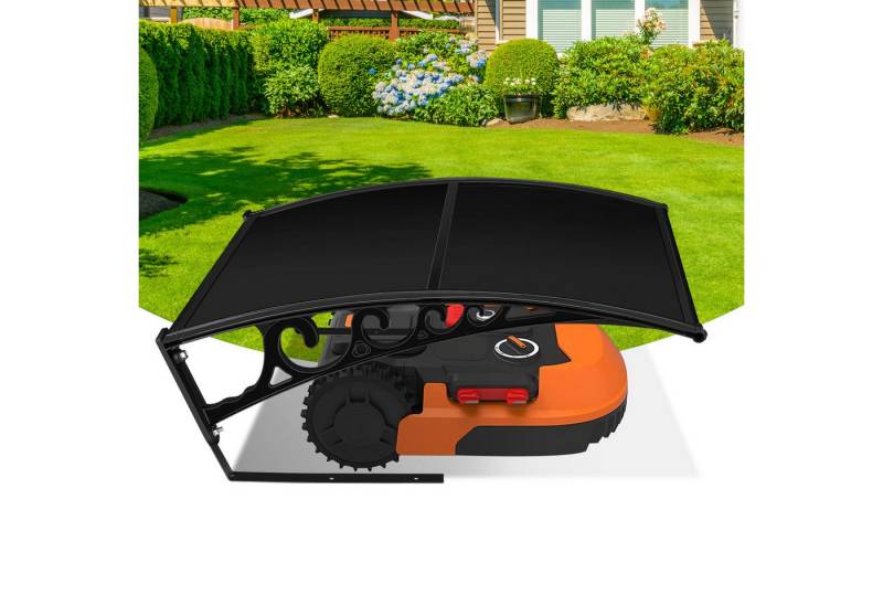 Clanmacy Mähroboter-Garage Rasenmäher Garage Rasenmäher Garage Mähroboter Dach Gartengeräte, BxTxH: 87x106x50 cm, (1-St) von Clanmacy