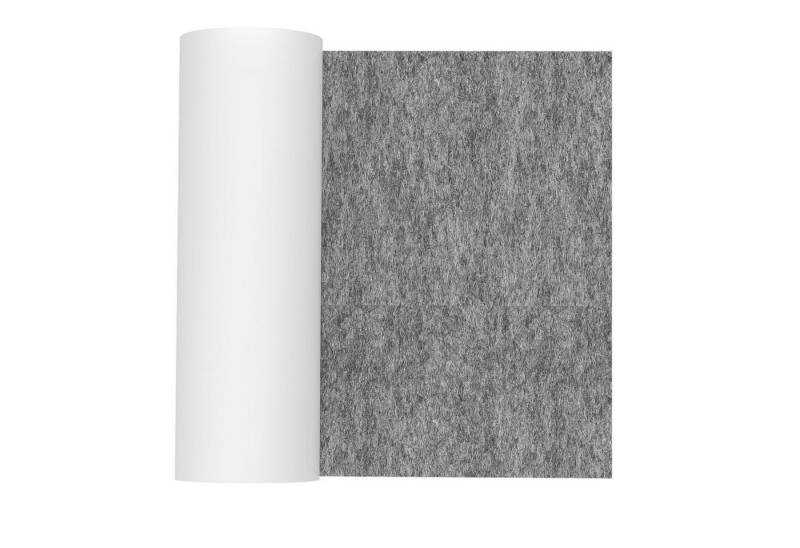 Clanmacy Möbelfuß Filz selbstklebend 50x150cm, Filzgleiter Selbstklebend Grau von Clanmacy