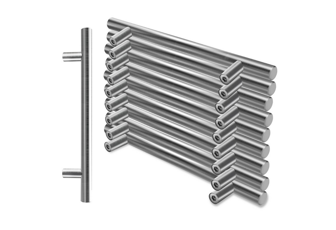 Clanmacy Möbelgriff Stangengriff Schubladengriffe Ø10~12MM Küchengriff Schrankgriff Küche Clanmacy Möbelgriff Stangengriff Schubladengriffe Ø10~12MM Küchengriff Schrankgriff Küche von Clanmacy