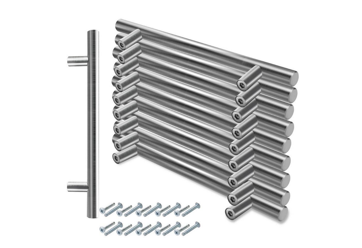 Clanmacy Möbelgriff Stangengriff Schubladengriffe Ø10~12MM Küchengriff Schrankgriff Küche Clanmacy Möbelgriff Stangengriff Schubladengriffe Ø10~12MM Küchengriff Schrankgriff Küche von Clanmacy