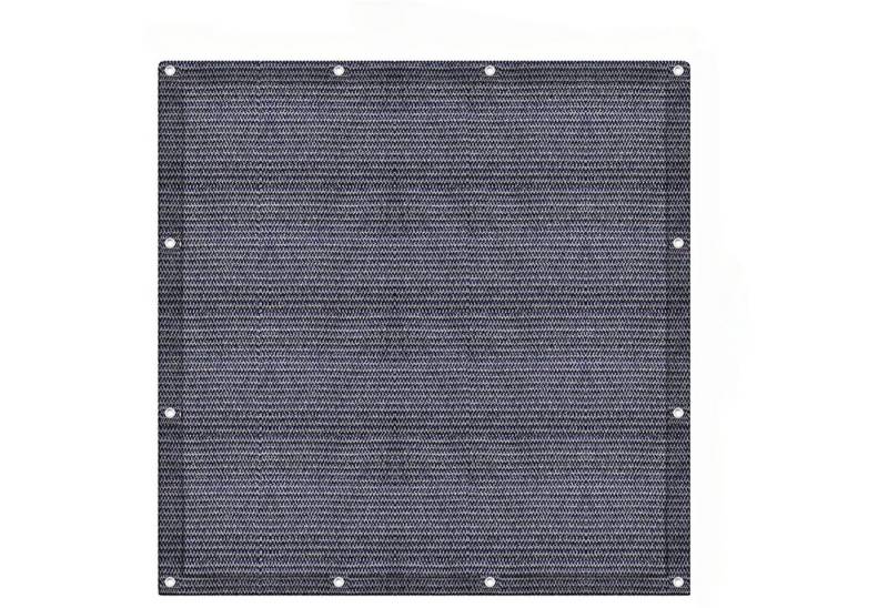 Clanmacy Outdoorteppich Zeltteppich Vorzeltteppich Markisenteppich Blau-grau 200X200cm von Clanmacy