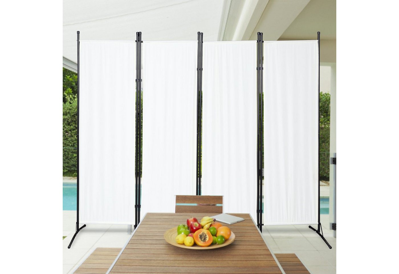 Clanmacy Paravent Paravent Terrasse verlängerbar Raumteiler Trennwand Homestyle Clanmacy Paravent Paravent Terrasse verlängerbar Raumteiler Trennwand Homestyle von Clanmacy