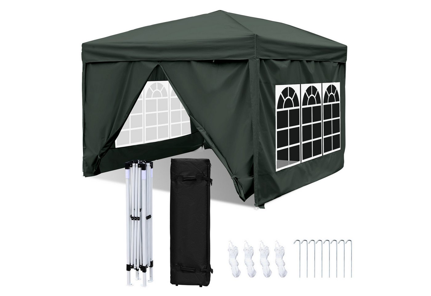 Clanmacy Pavillon Pavillon 3x3m Blau Pop Up UV-Schutz Faltpavillon Gartenpavillon Clanmacy Pavillon Pavillon 3x3m Blau Pop Up UV-Schutz Faltpavillon Gartenpavillon von Clanmacy