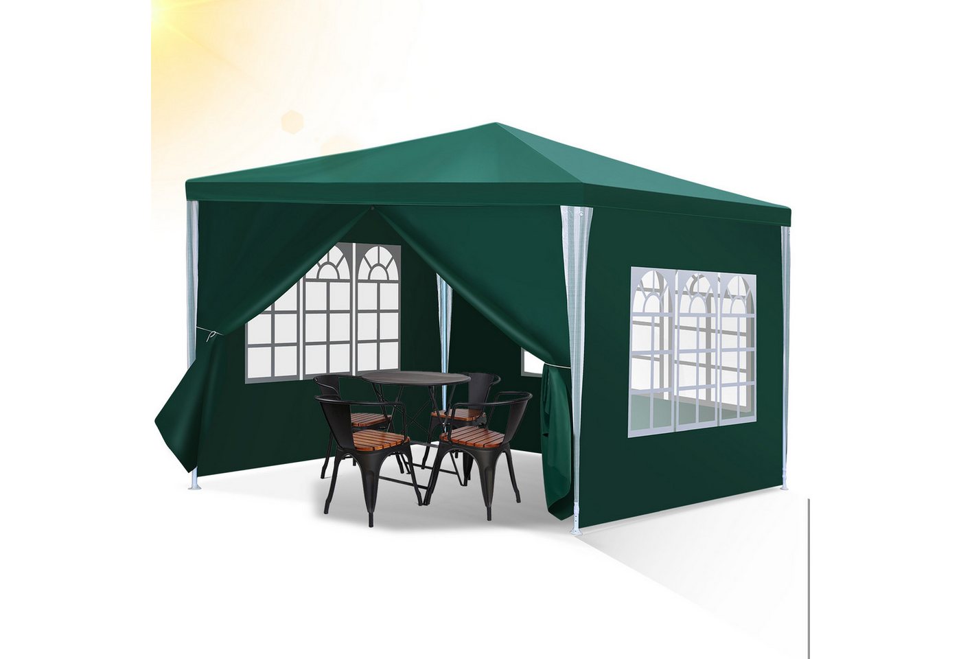 Clanmacy Pavillon Pavillon Garden Pavillon Wasserdicht Partyzelt, BxT: 600x300 / 300x300 Clanmacy Pavillon Pavillon Garden Pavillon Wasserdicht Partyzelt, BxT: 600x300 / 300x300 von Clanmacy