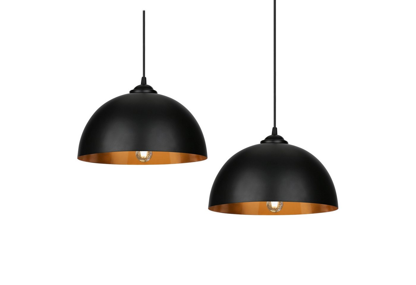 Clanmacy Pendelleuchte 2er Pendelleuchte Lampenschirm Hängeleuchte Retro Decke Wohnzimmer E27 Clanmacy Pendelleuchte 2er Pendelleuchte Lampenschirm Hängeleuchte Retro Decke Wohnzimmer E27 von Clanmacy
