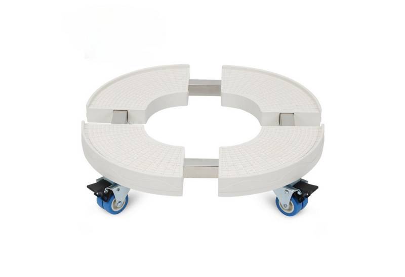 Clanmacy Pflanzenroller Pflanzenroller Blumenroller Blumentopfuntersetzer Ø38 cm Weiß Clanmacy Pflanzenroller Pflanzenroller Blumenroller Blumentopfuntersetzer Ø38 cm Weiß von Clanmacy