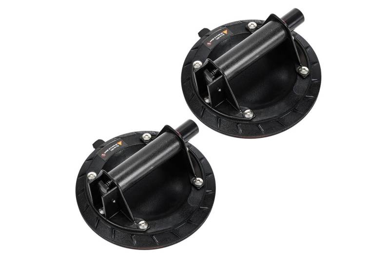 Clanmacy Saugheber Haltegriff 2x Vakuum Saugnapfhalter Glassauger Glas Fliesen Glasheber, -], Glasheber Saugnapfhalter Haltegriff,optimale Haftung auf Glas von Clanmacy