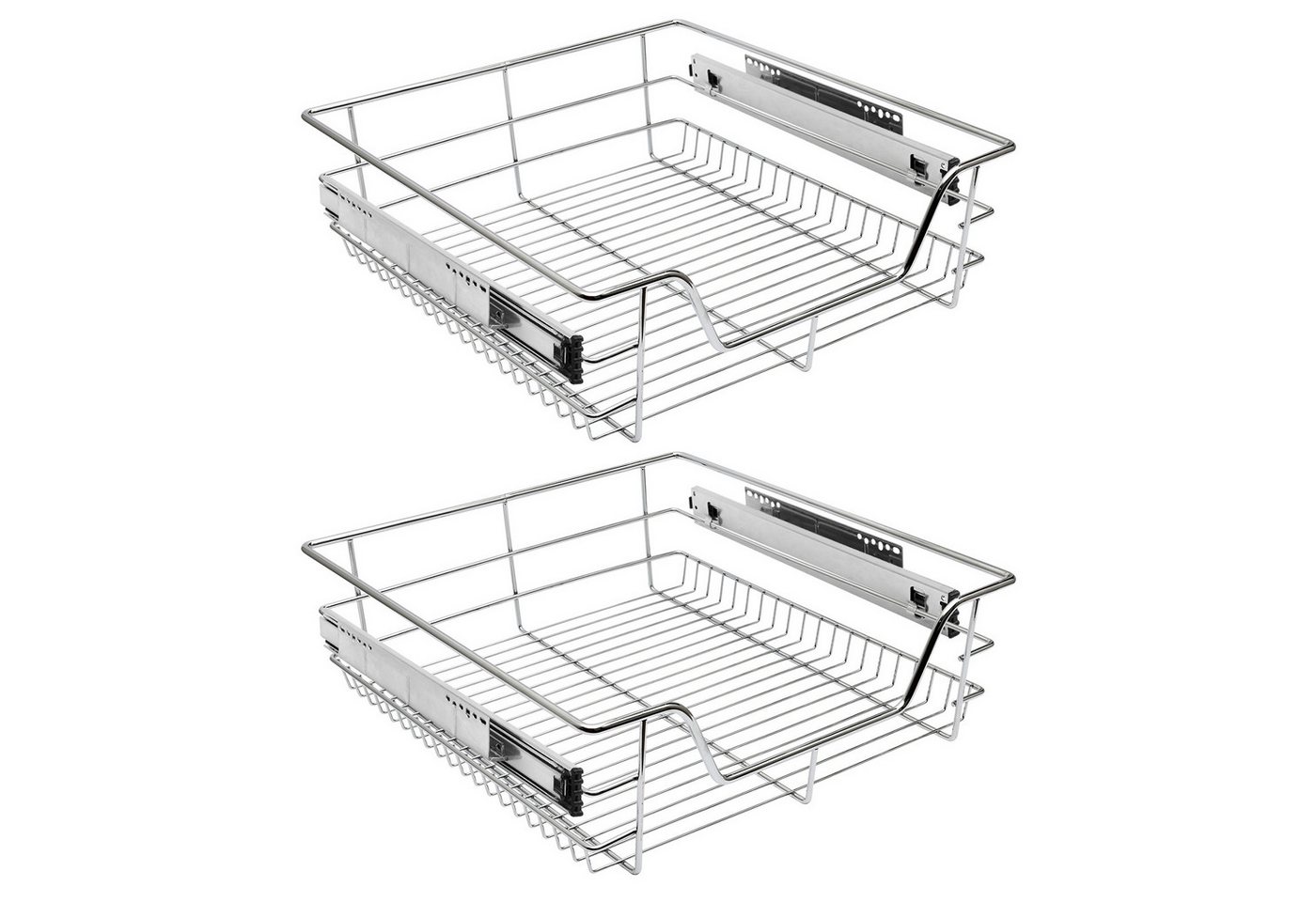Clanmacy Schublade 2/4/6x 30-60cm Küchenschublade Schrankauszug Teleskopschublade Clanmacy Schublade 2/4/6x 30-60cm Küchenschublade Schrankauszug Teleskopschublade von Clanmacy