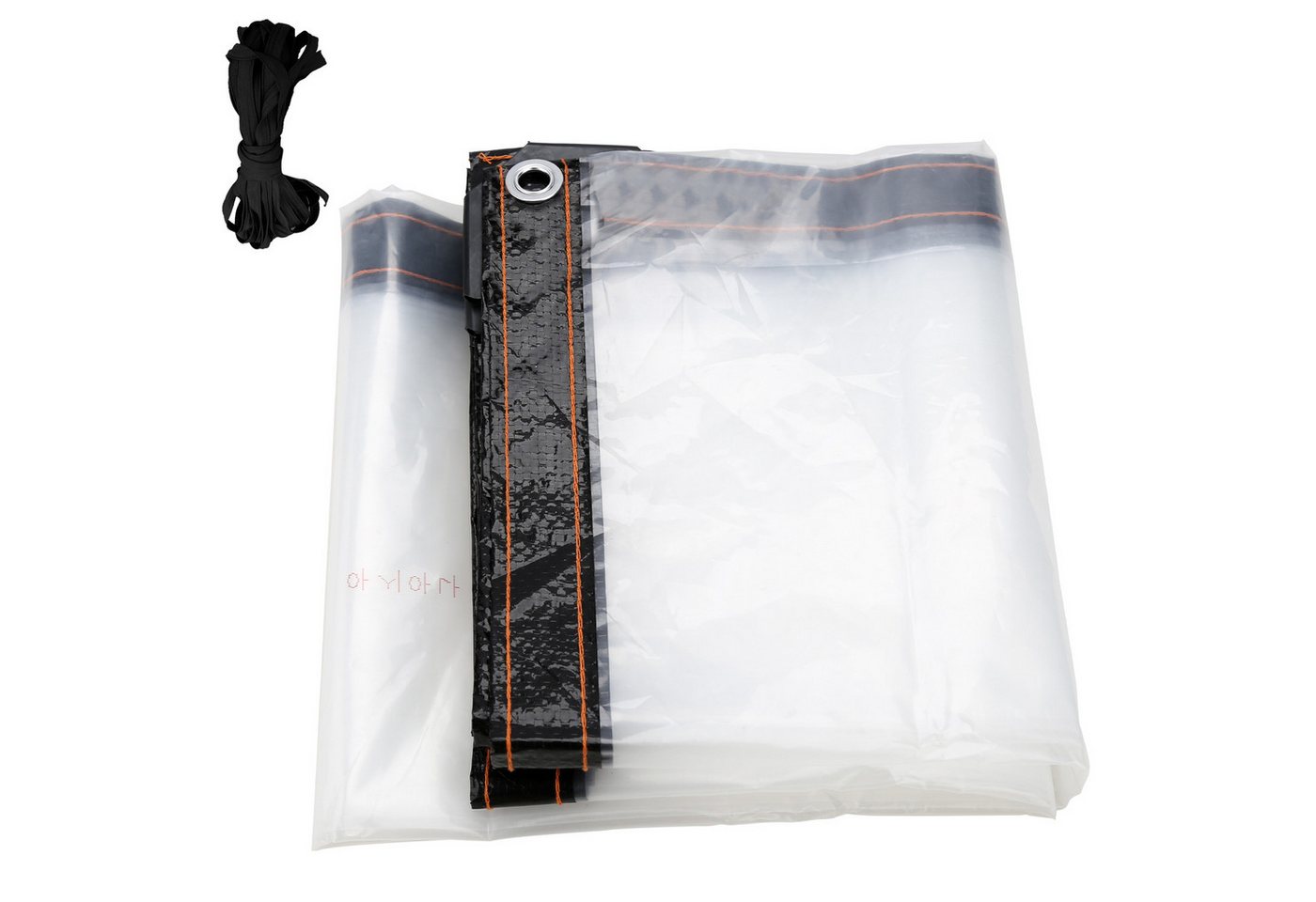 Clanmacy Schutzplane Wasserdichte Transparente Plane mit Ösen und Seil, Faltbar Abdeckplane Clanmacy Schutzplane Wasserdichte Transparente Plane mit Ösen und Seil, Faltbar Abdeckplane von Clanmacy